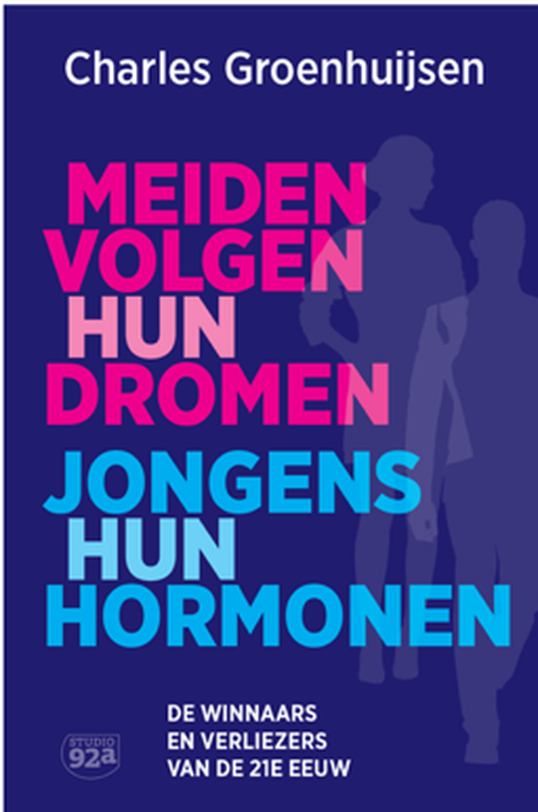 Omslag van het boek Meiden volgen hun dromen, jongens hun hormonen van Charles Groenhuijsen